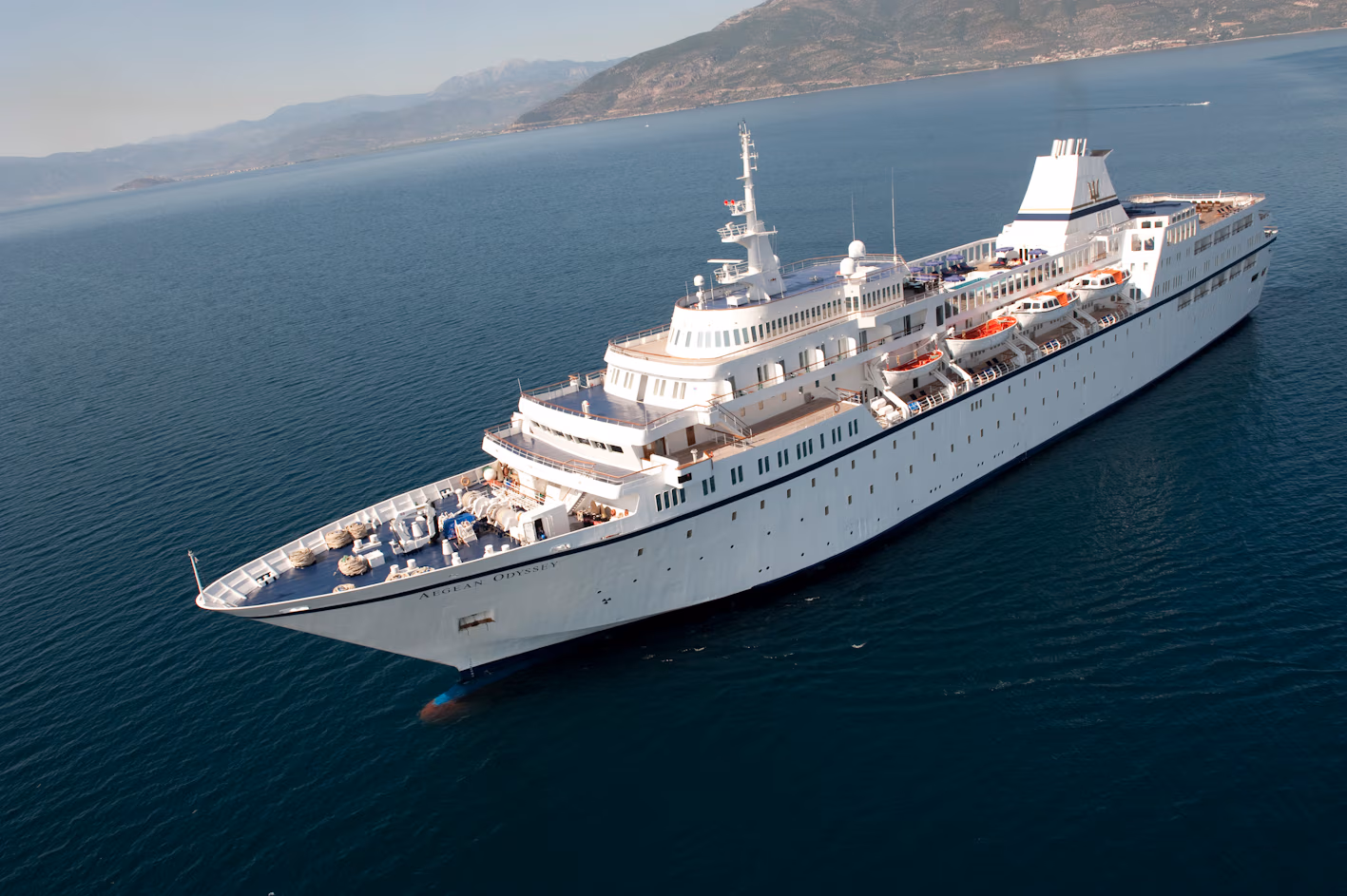 Aegean Afterglow voyage across Adriatic and Aegean